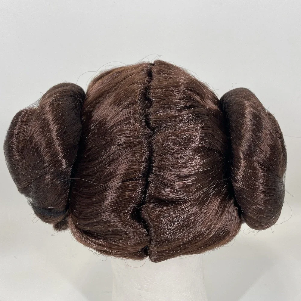 Star Wars Leia Organa Bun Wig A New Hope Spirit Halloween